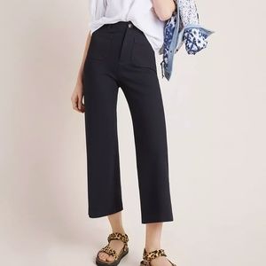 Courtney Cropped Wide-Leg Pants